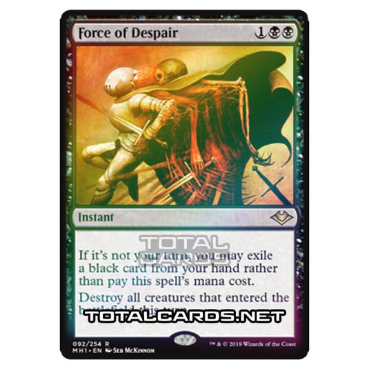 Magic The Gathering - Modern Horizons - Force of Despair - 92/255 (Foil)