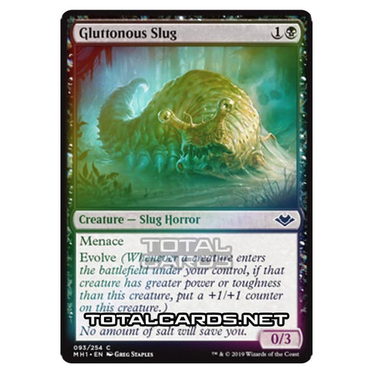 Magic The Gathering - Modern Horizons - Gluttonous Slug - 93/255 (Foil)