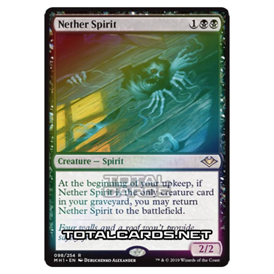 Magic The Gathering - Modern Horizons - Nether Spirit - 98/255 (Foil)