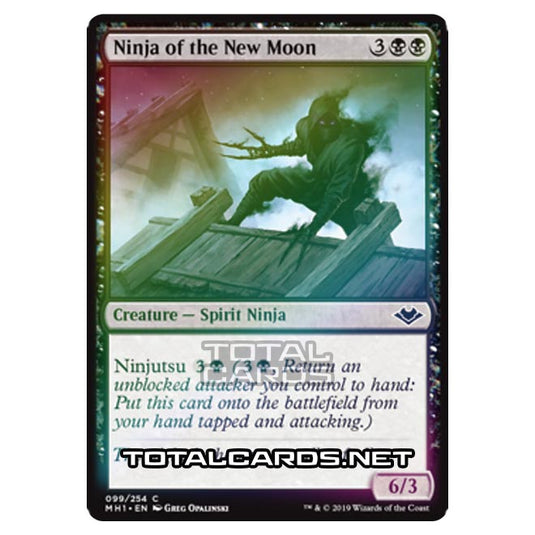 Magic The Gathering - Modern Horizons - Ninja of the New Moon - 99/255 (Foil)