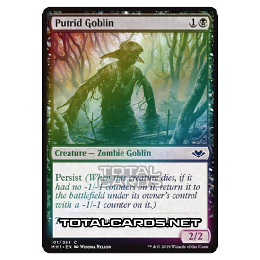 Magic The Gathering - Modern Horizons - Putrid Goblin - 101/255 (Foil)