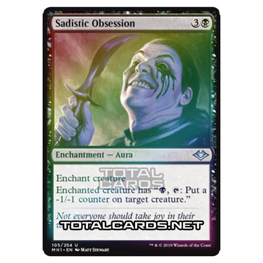 Magic The Gathering - Modern Horizons - Sadistic Obsession - 105/255 (Foil)