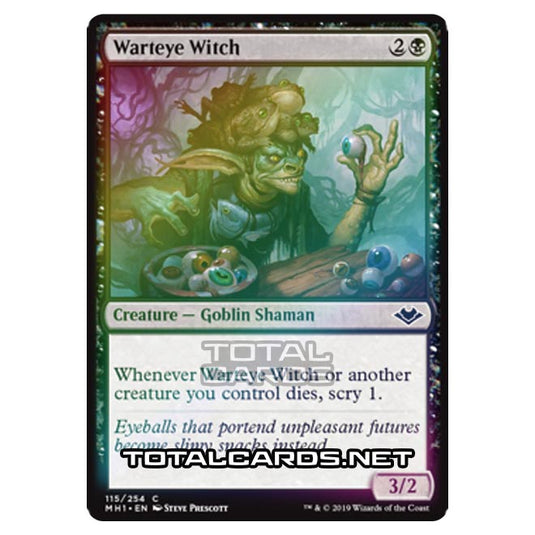 Magic The Gathering - Modern Horizons - Warteye Witch - 115/255 (Foil)