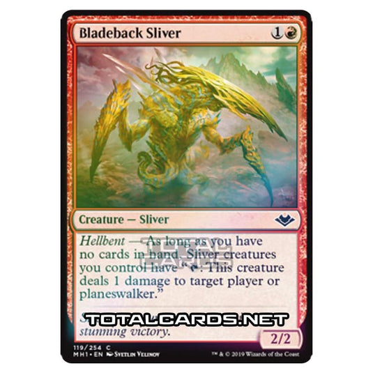 Magic The Gathering - Modern Horizons - Bladeback Sliver - 119/255 (Foil)