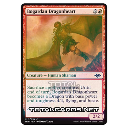 Magic The Gathering - Modern Horizons - Bogardan Dragonheart - 120/255 (Foil)