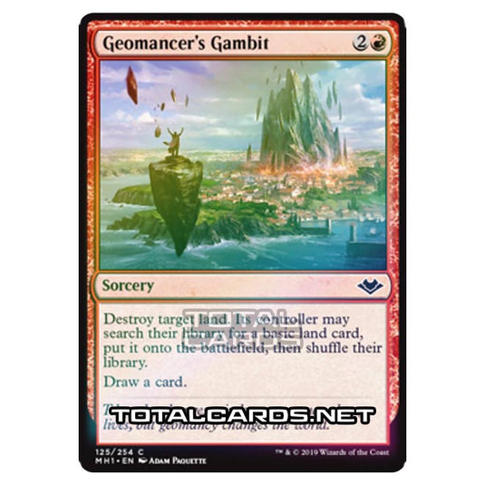 Magic The Gathering - Modern Horizons - Geomancer's Gambit - 125/255 (Foil)