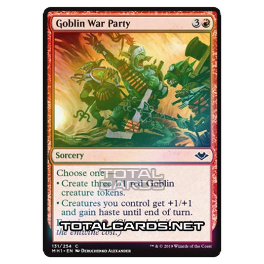 Magic The Gathering - Modern Horizons - Goblin War Party - 131/255 (Foil)