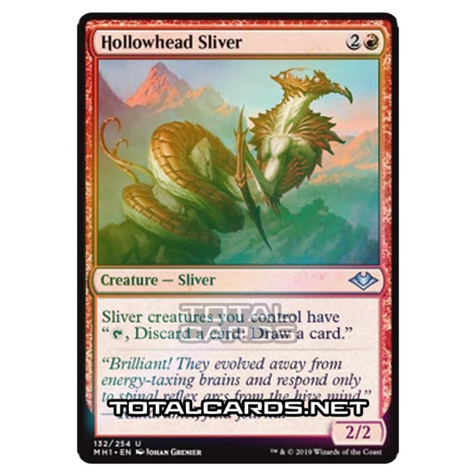 Magic The Gathering - Modern Horizons - Hollowhead Sliver - 132/255 (Foil)