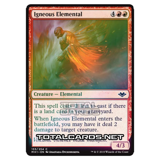 Magic The Gathering - Modern Horizons - Igneous Elemental - 133/255 (Foil)