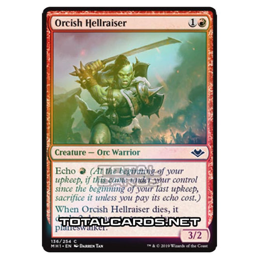 Magic The Gathering - Modern Horizons - Orcish Hellraiser - 136/255 (Foil)