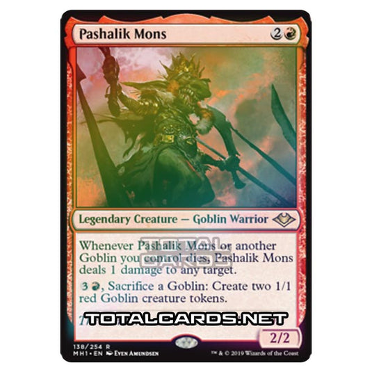 Magic The Gathering - Modern Horizons - Pashalik Mons - 138/255 (Foil)