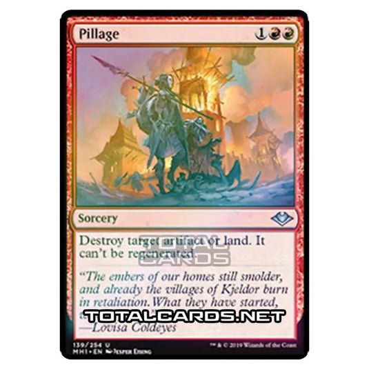 Magic The Gathering - Modern Horizons - Pillage - 139/255 (Foil)