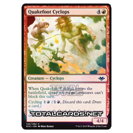 Magic The Gathering - Modern Horizons - Quakefoot Cyclops - 142/255 (Foil)