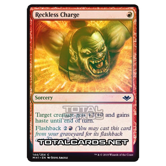 Magic The Gathering - Modern Horizons - Reckless Charge - 144/255 (Foil)