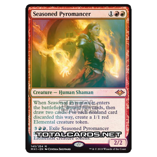 Magic The Gathering - Modern Horizons - Seasoned Pyromancer - 145/255 (Foil)