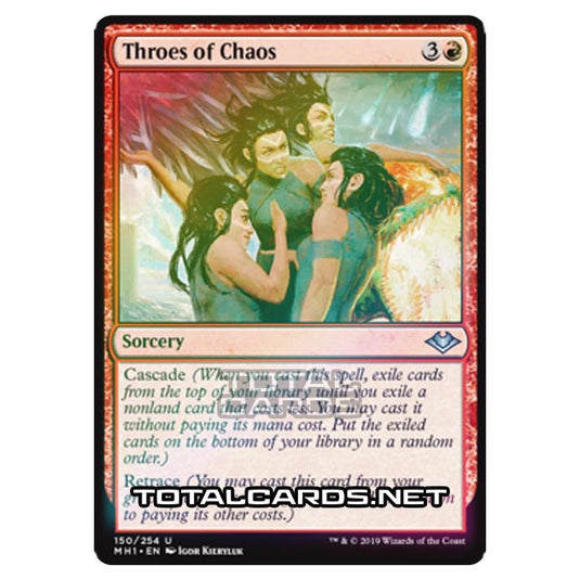 Magic The Gathering - Modern Horizons - Throes of Chaos - 150/255 (Foil)