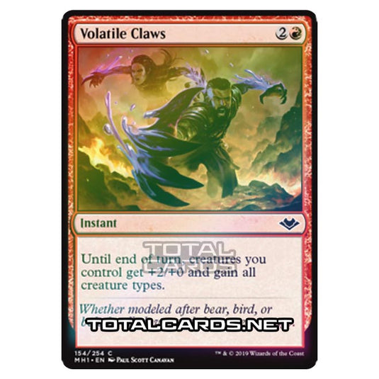 Magic The Gathering - Modern Horizons - Volatile Claws - 154/255 (Foil)