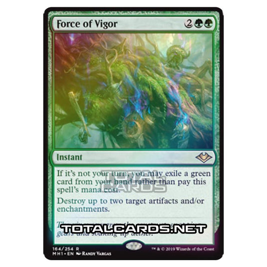 Magic The Gathering - Modern Horizons - Force of Vigor - 164/255 (Foil)