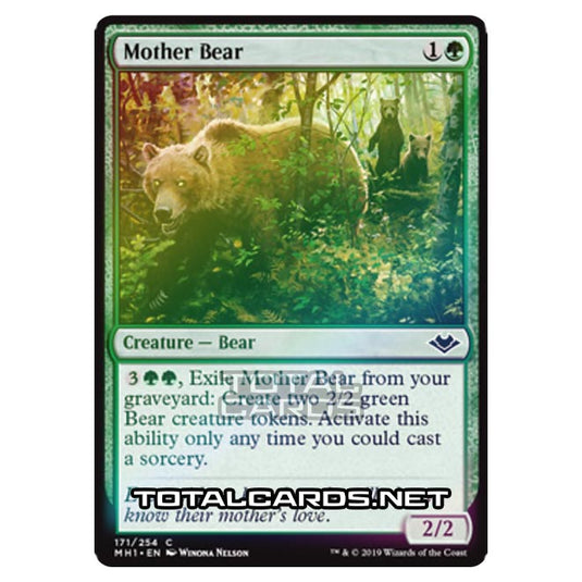 Magic The Gathering - Modern Horizons - Mother Bear - 171/255 (Foil)