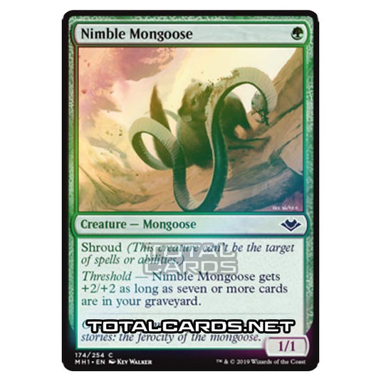 Magic The Gathering - Modern Horizons - Nimble Mongoose - 174/255 (Foil)