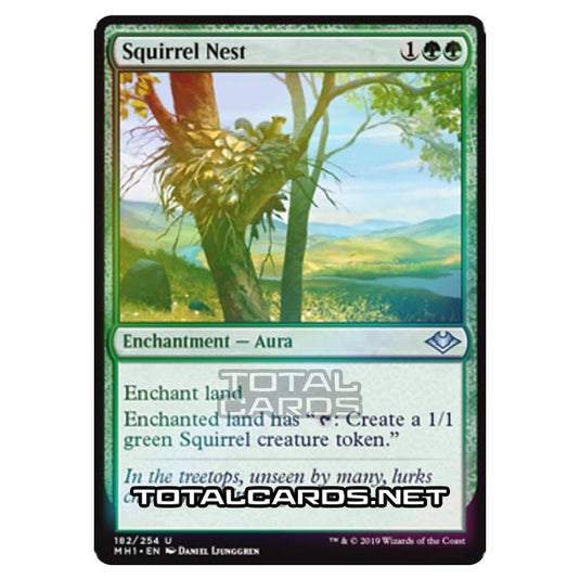 Magic The Gathering - Modern Horizons - Squirrel Nest - 182/255 (Foil)