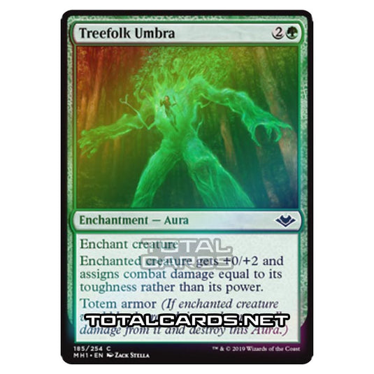 Magic The Gathering - Modern Horizons - Treefolk Umbra - 185/255 (Foil)