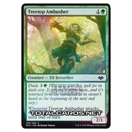 Magic The Gathering - Modern Horizons - Treetop Ambusher - 186/255 (Foil)