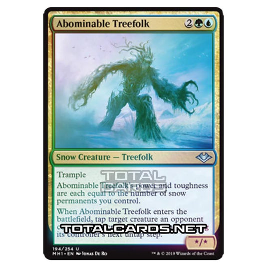 Magic The Gathering - Modern Horizons - Abominable Treefolk - 194/255 (Foil)