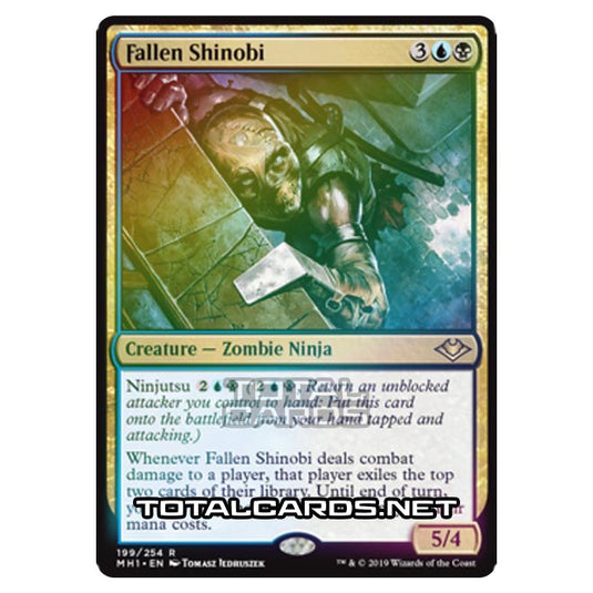 Magic The Gathering - Modern Horizons - Fallen Shinobi - 199/255 (Foil)