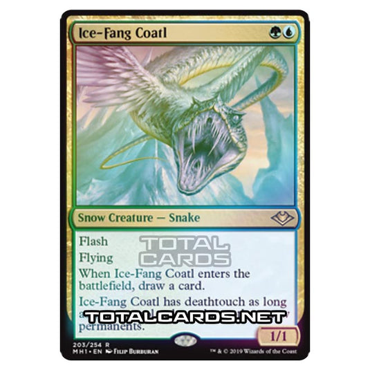 Magic The Gathering - Modern Horizons - Ice-Fang Coatl - 203/255 (Foil)