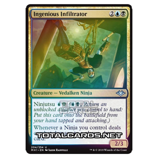 Magic The Gathering - Modern Horizons - Ingenious Infiltrator - 204/255 (Foil)