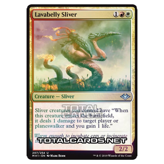 Magic The Gathering - Modern Horizons - Lavabelly Sliver - 207/255 (Foil)