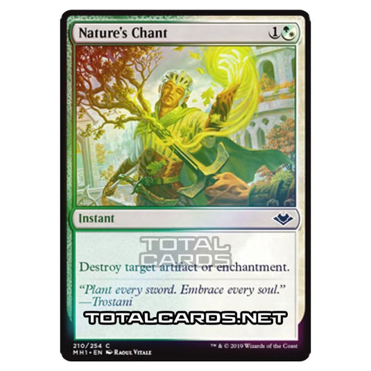 Magic The Gathering - Modern Horizons - Nature's Chant - 210/255 (Foil)