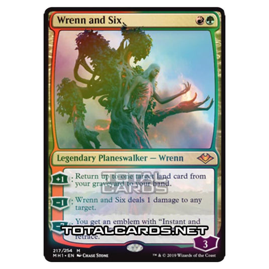 Magic The Gathering - Modern Horizons - Wrenn and Six - 217/255 (Foil)