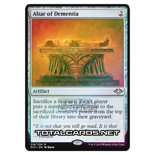 Magic The Gathering - Modern Horizons - Altar of Dementia - 218/255 (Foil)