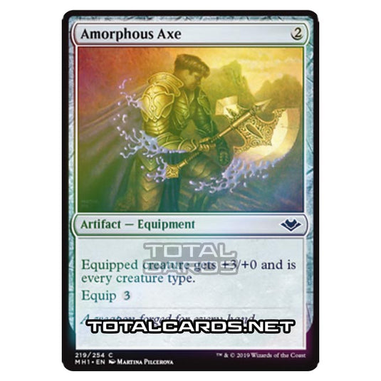 Magic The Gathering - Modern Horizons - Amorphous Axe - 219/255 (Foil)