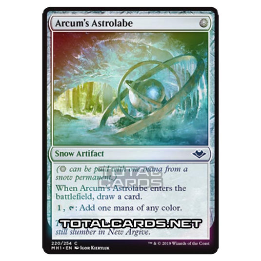 Magic The Gathering - Modern Horizons - Arcum's Astrolabe - 220/255 (Foil)