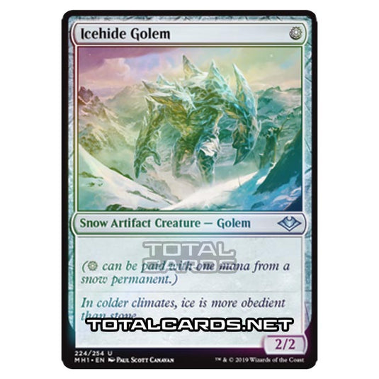 Magic The Gathering - Modern Horizons - Icehide Golem - 224/255 (Foil)