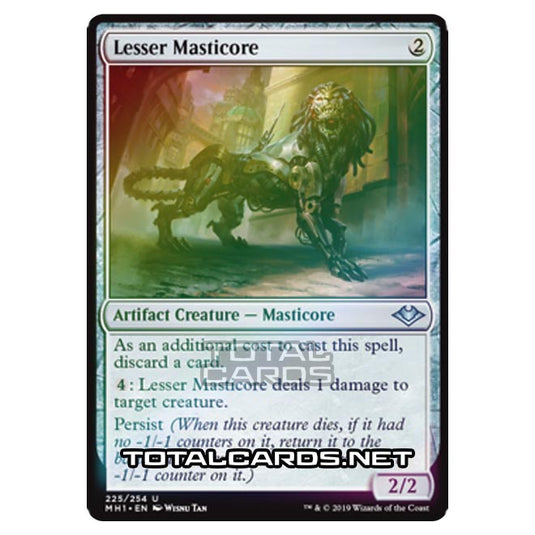 Magic The Gathering - Modern Horizons - Lesser Masticore - 225/255 (Foil)