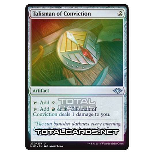 Magic The Gathering - Modern Horizons - Talisman of Conviction - 230/255 (Foil)