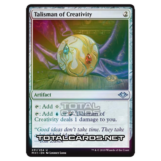 Magic The Gathering - Modern Horizons - Talisman of Creativity - 231/255 (Foil)