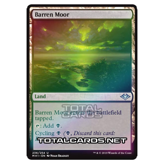 Magic The Gathering - Modern Horizons - Barren Moor - 236/255 (Foil)