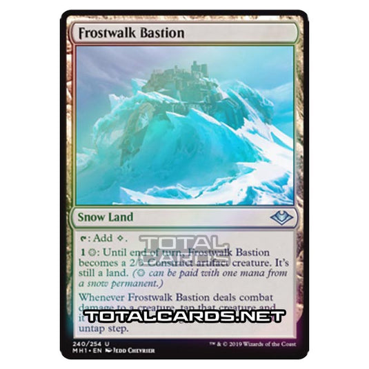 Magic The Gathering - Modern Horizons - Frostwalk Bastion - 240/255 (Foil)