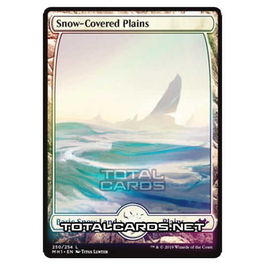 Magic The Gathering - Modern Horizons - Snow-Covered Plains - 250/255 (Foil)