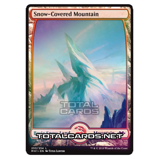Magic The Gathering - Modern Horizons - Snow-Covered Mountain - 253/255 (Foil)