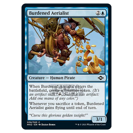 Magic The Gathering - Modern Horizons 2 - Burdened Aerialist - 38/303