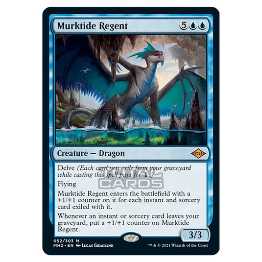 Magic The Gathering - Modern Horizons 2 - Murktide Regent - 52/303