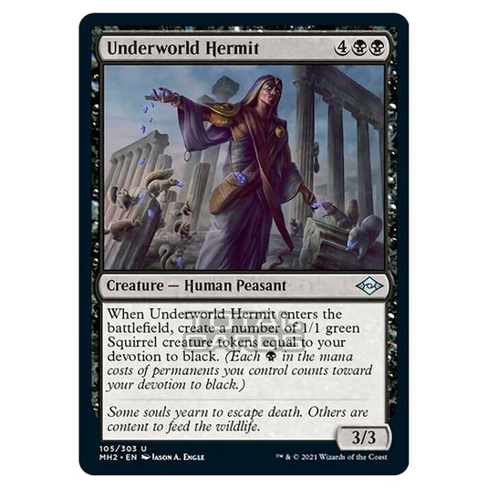 Magic The Gathering - Modern Horizons 2 - Underworld Hermit - 105/303