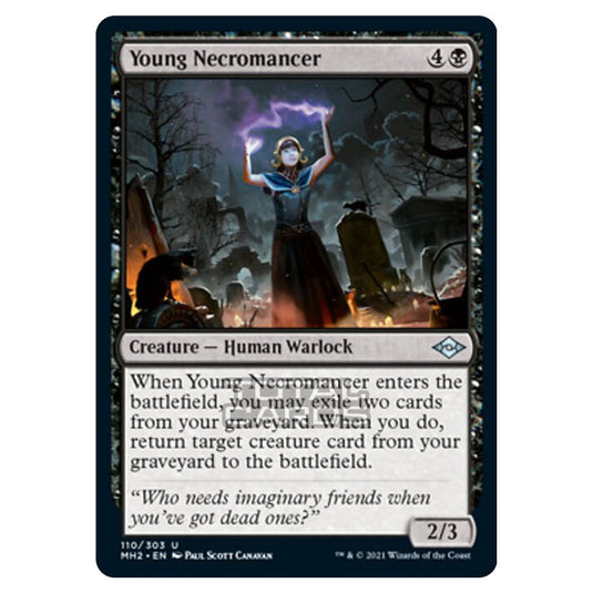 Magic The Gathering - Modern Horizons 2 - Young Necromancer - 110/303