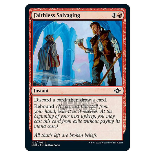 Magic The Gathering - Modern Horizons 2 - Faithless Salvaging - 122/303